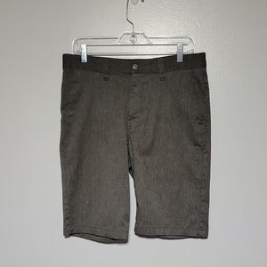 Volcom Charcoal Gray Chino Mens Shorts Sz 31 Outdoor, Casual, Preppy